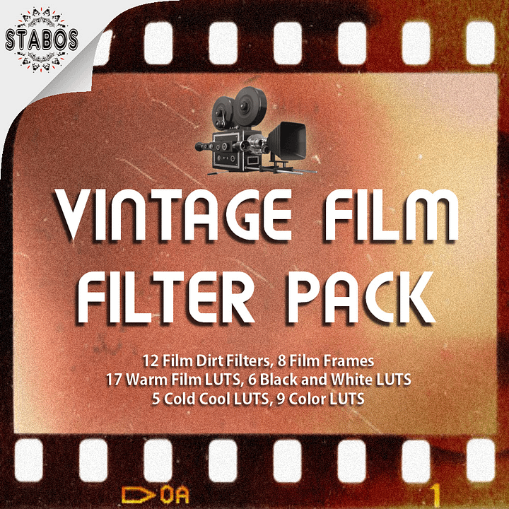 Vintage Film Filter Pack for Retro Video Look product image (1)