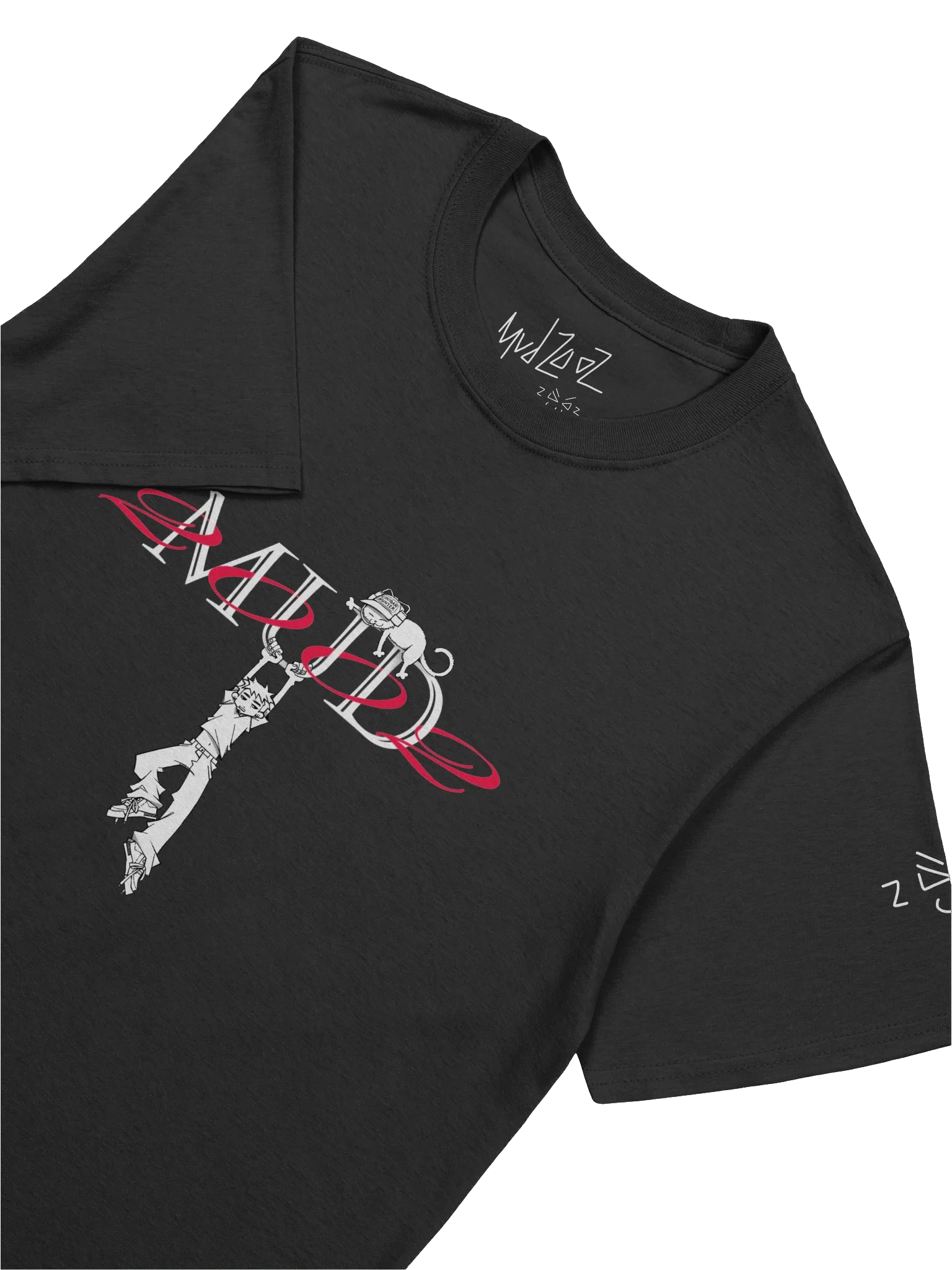 Mud2002 "Odd" Tee (Black) product image (7)