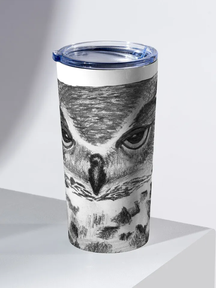 Owl Drawing Travel Cup product image (2)