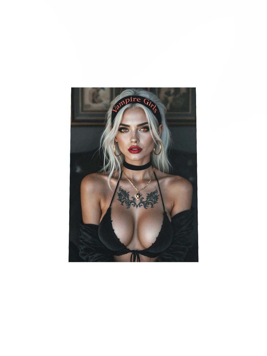 Ink & Allure: Vampire Girls Headband Mini Poster product image (4)