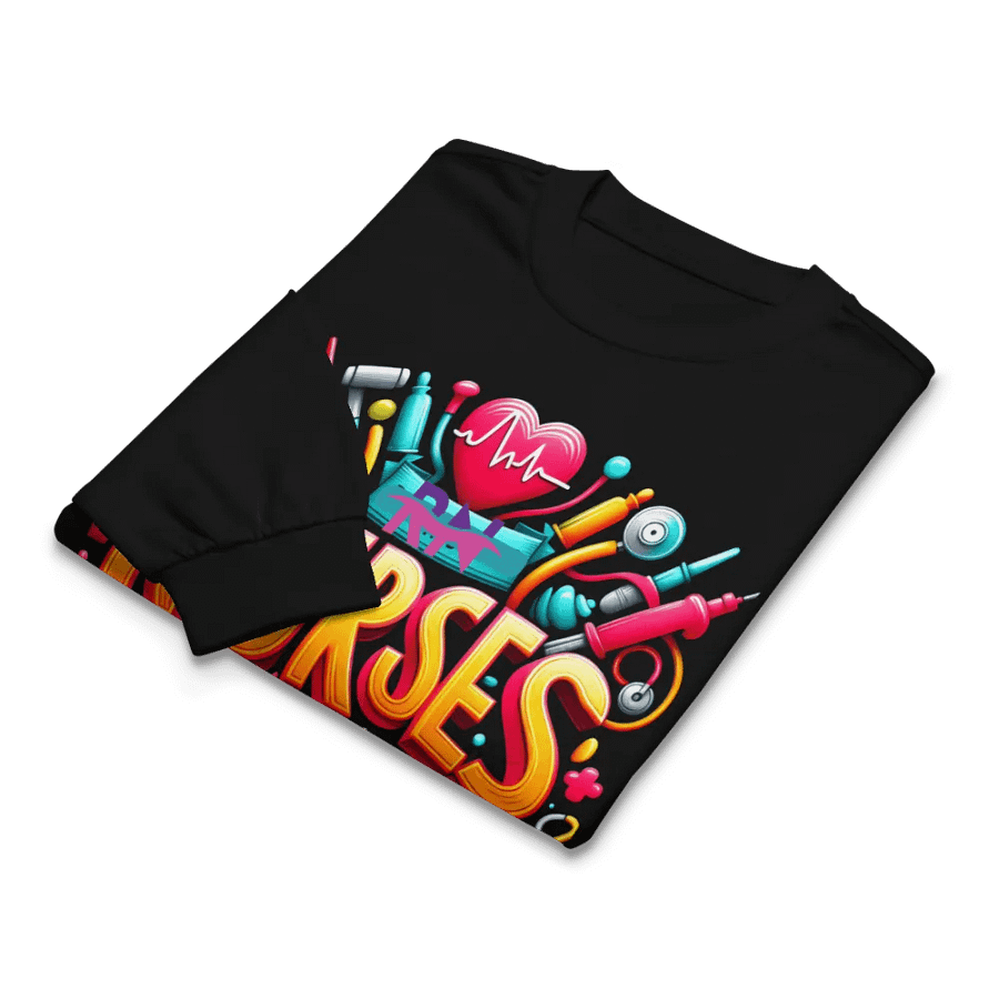 Nurse Appreciation Graphic Long Sleeve Shirt product image (6)
