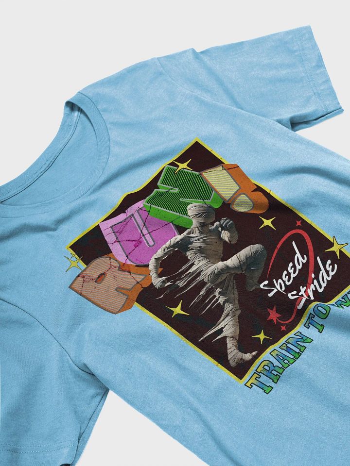 Train To Win Block Letters Run! Dynamic Stride T-Shirt product image (2)