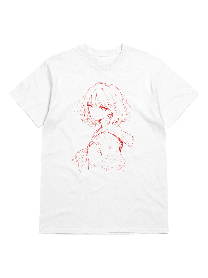 Minimalistic Anime Heavyweight Printed T-Shirt product image (1)