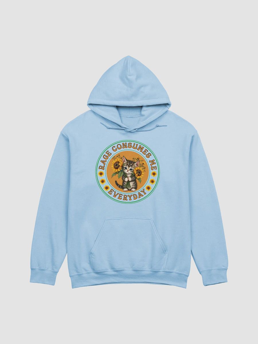 Rage Consumes Me Everyday Cat Sunflowers Hoodie product image (25)