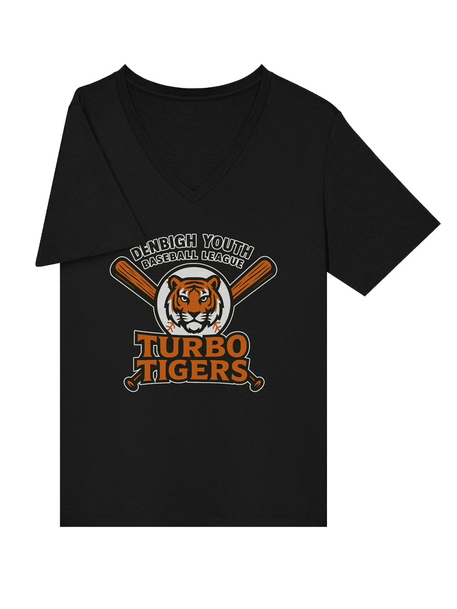 Turbo Tigers - V-neck T-shirt product image (39)