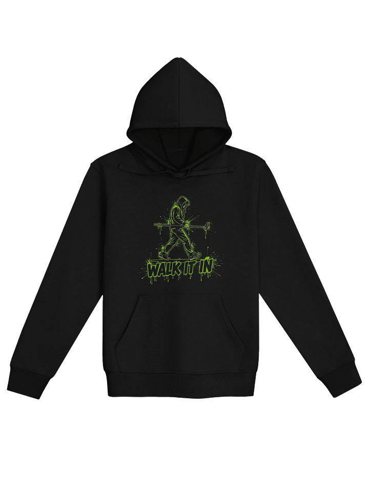 Limited Edition Street Art Hoodie — Walk It In (Black or Anthracite) product image (1)