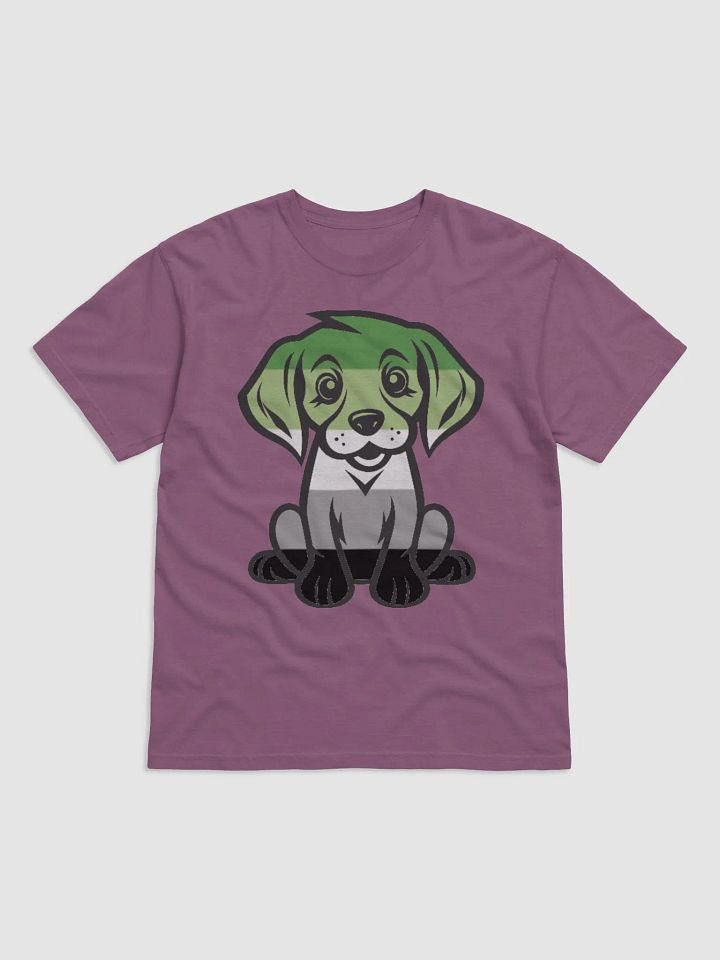 Aromantic Pride Puppy Men's T-Shirt product image (5)