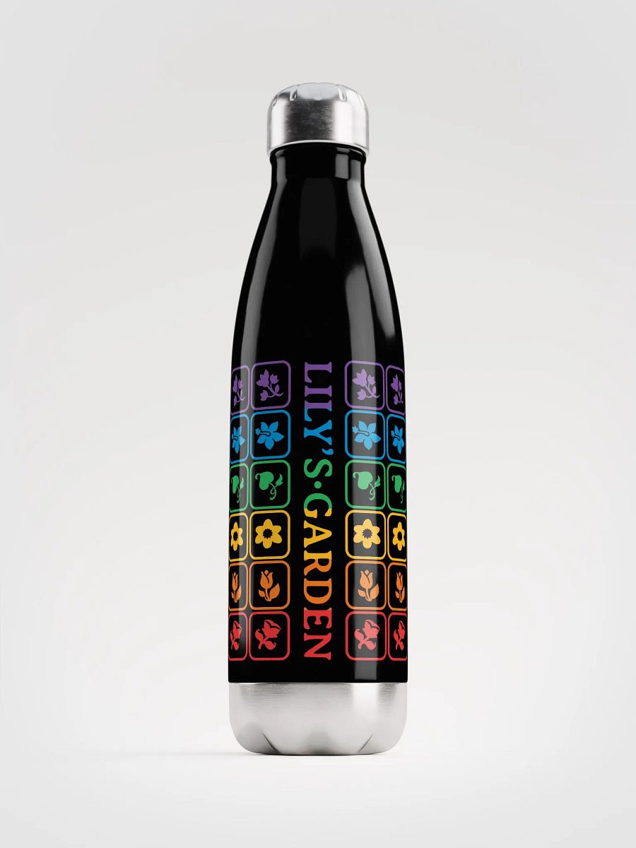 Lily’s Garden - Rainbow Stainless Steel Water Bottle product image (1)