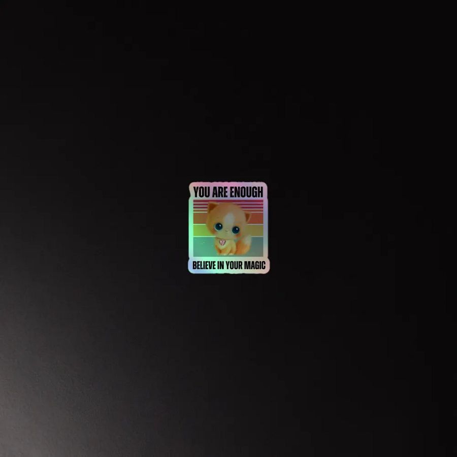Holographic Kitten Love Sticker Pack product image (4)
