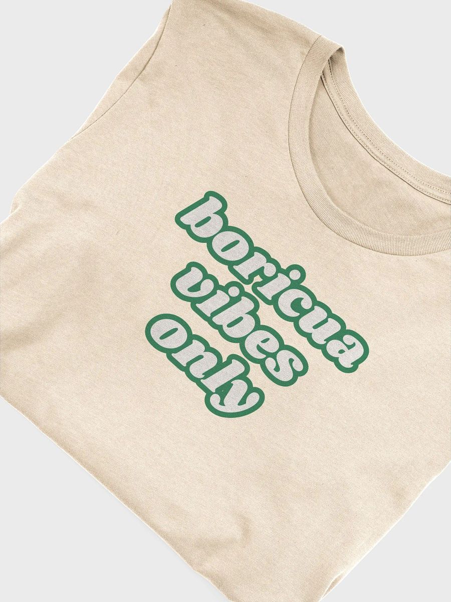 Boricua Vibes Only Camiseta Unisex product image (4)