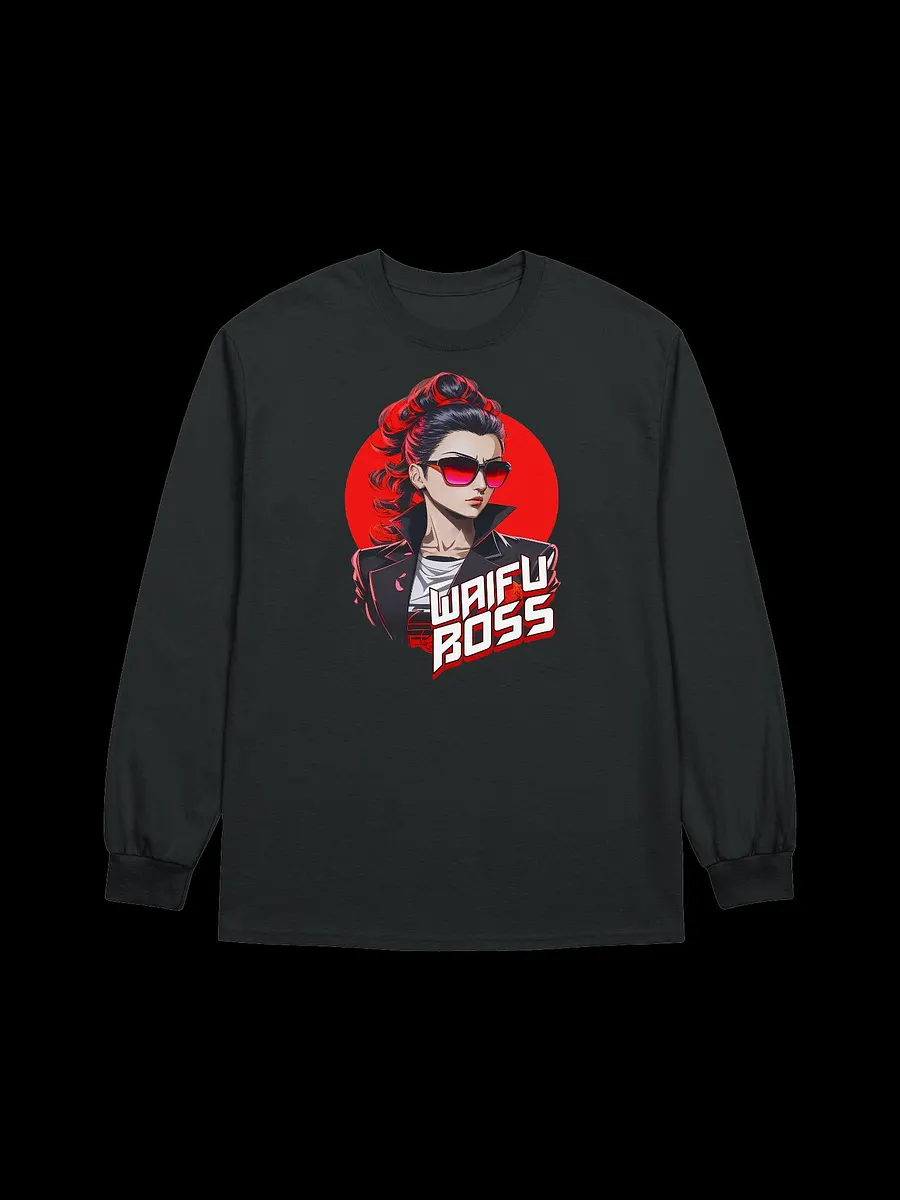 Waifu Boss v2 - Gildan Ultra Cotton Unisex Long Sleeve T-Shirt product image (2)