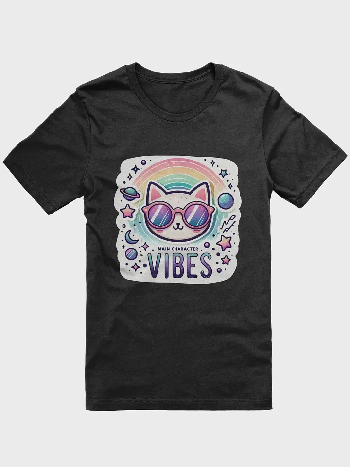 Main Character Vibes Cat Graphic T-Shirt product image (2)