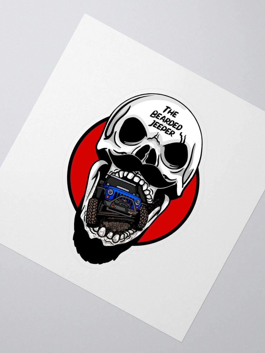 Off-Road Skull Kiss-Cut Stickers product image (7)