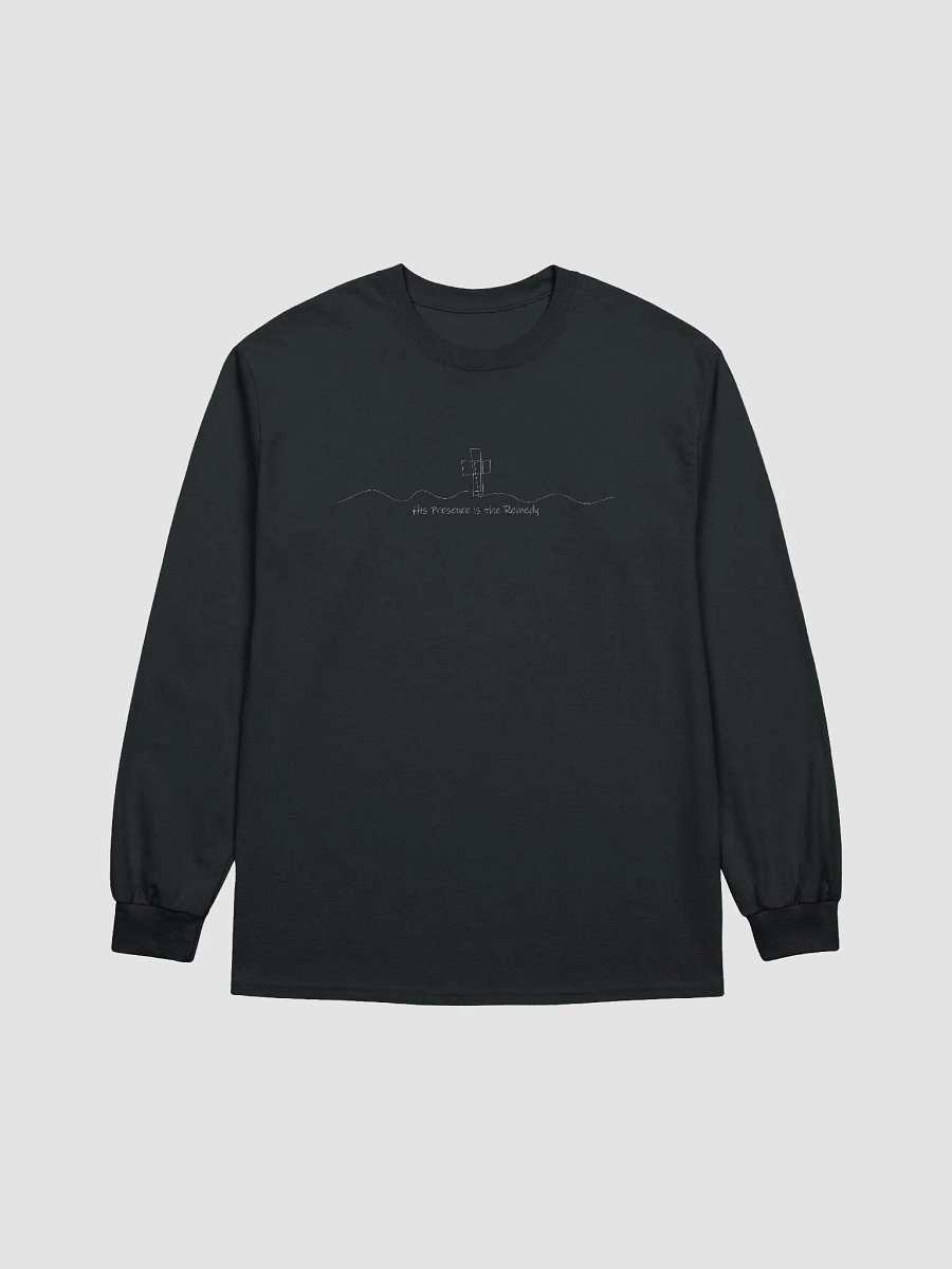 His Presence Long-Sleeve Shirt - White Print - multiple colors available product image (8)