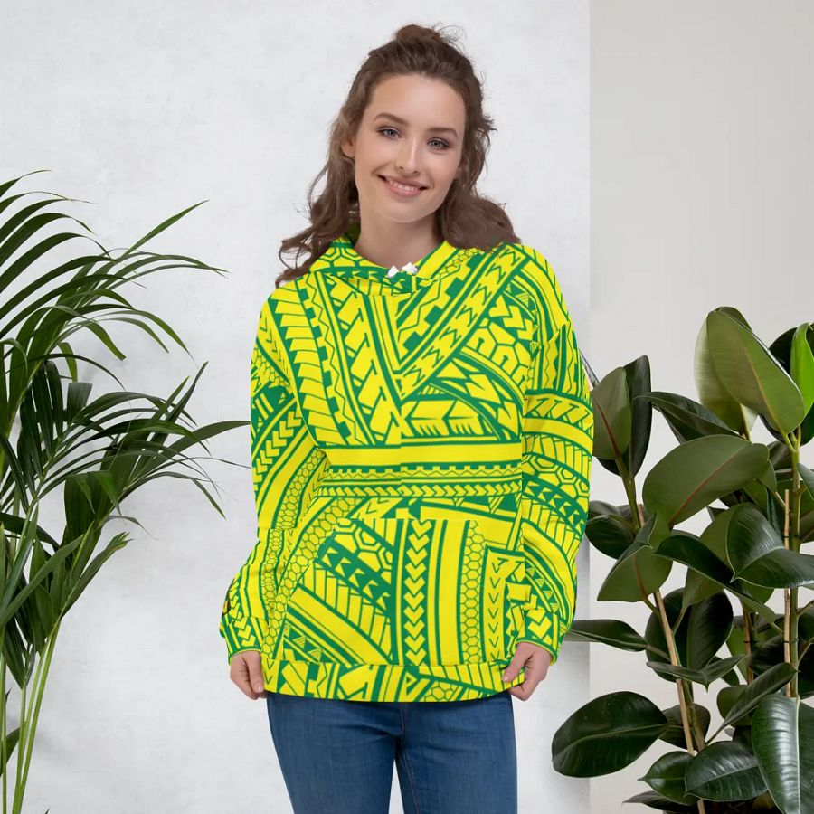 Symmetric Fusion TATAU ANUANUA Unisex Hoodie product image (5)