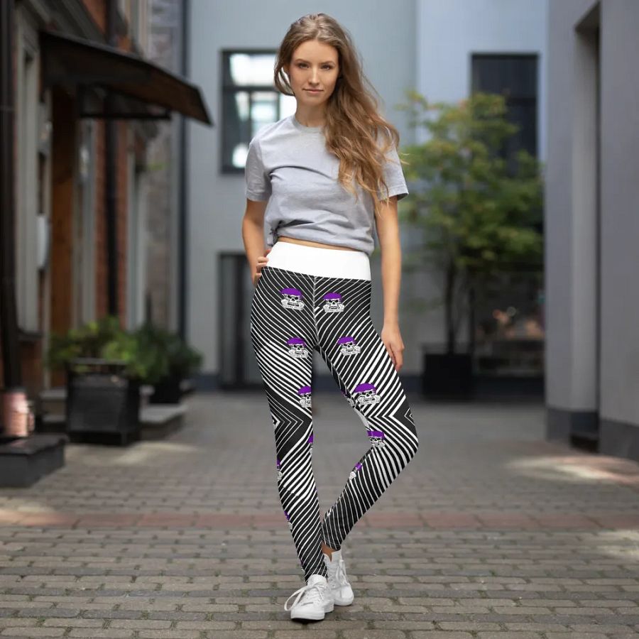 Enigma Nation All-Over Print Yoga Leggings product image (8)