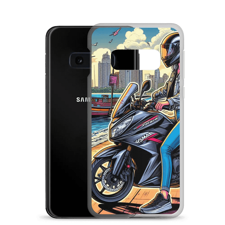 City Rider Samsung® Case | biker women from makassar Indonesia product image (24)