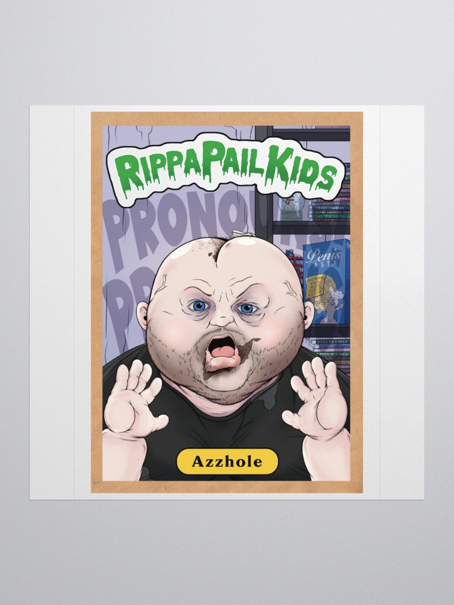 RippaPail Kids Azzhole Sticker product image (1)