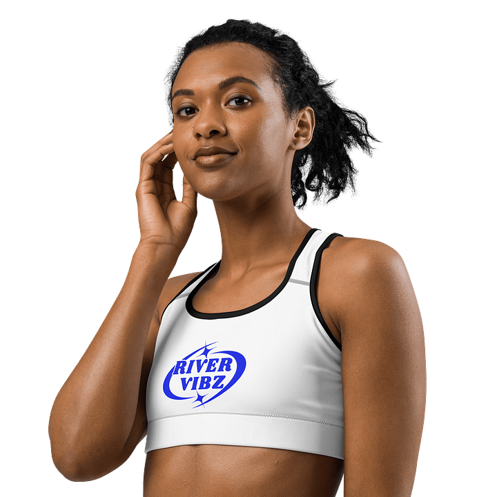River Vibz Blue Sports Bra product image (2)