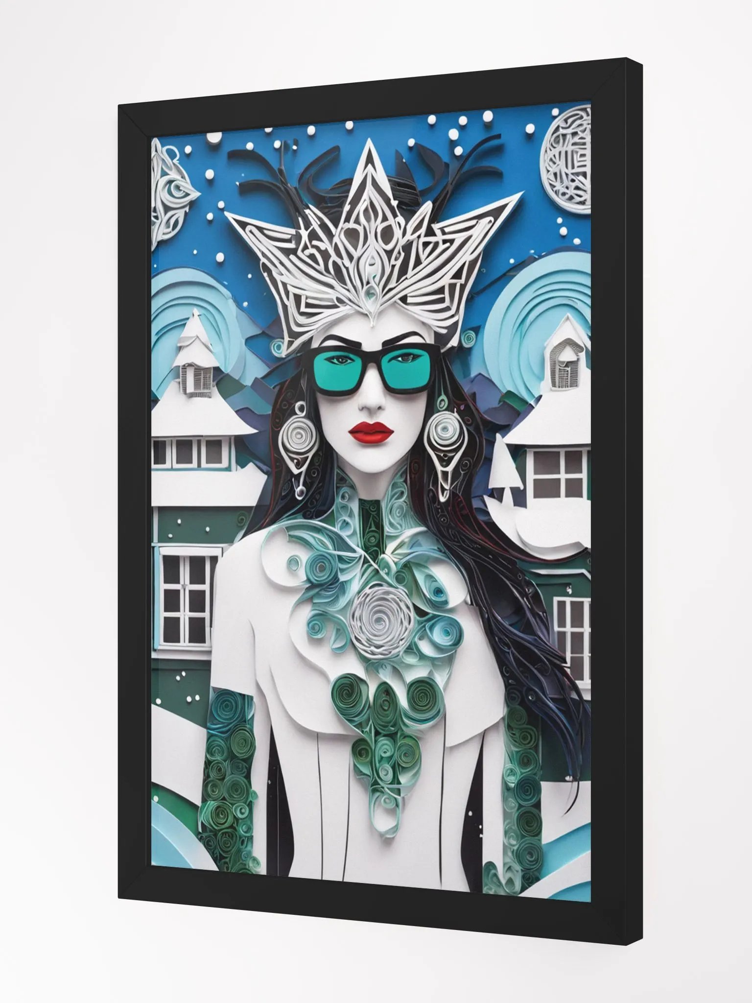 Winter Wiccan 06 - Framed Matte Poster product image (2)