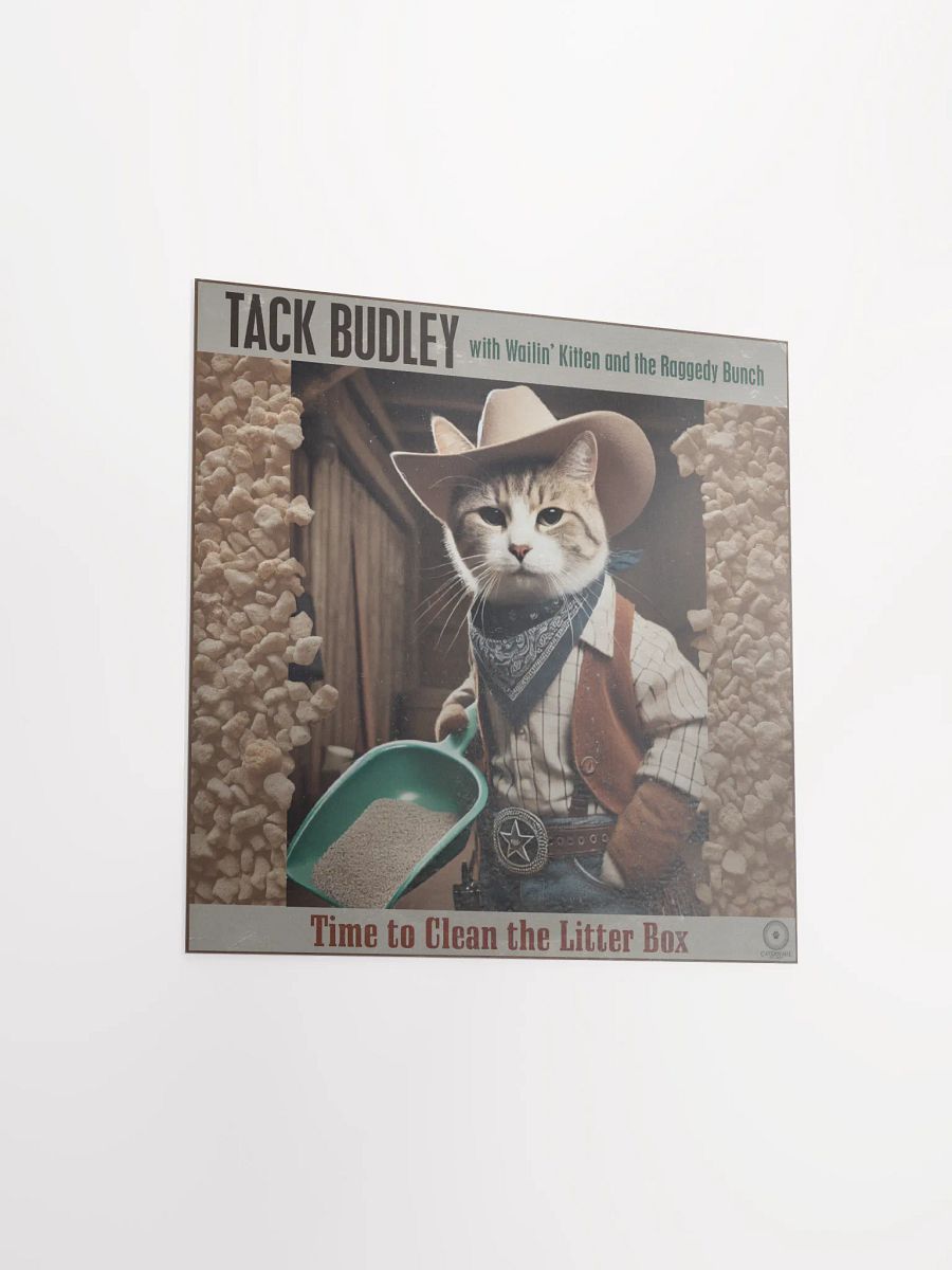 Tack Budley poster - Album jacket (front) - 12