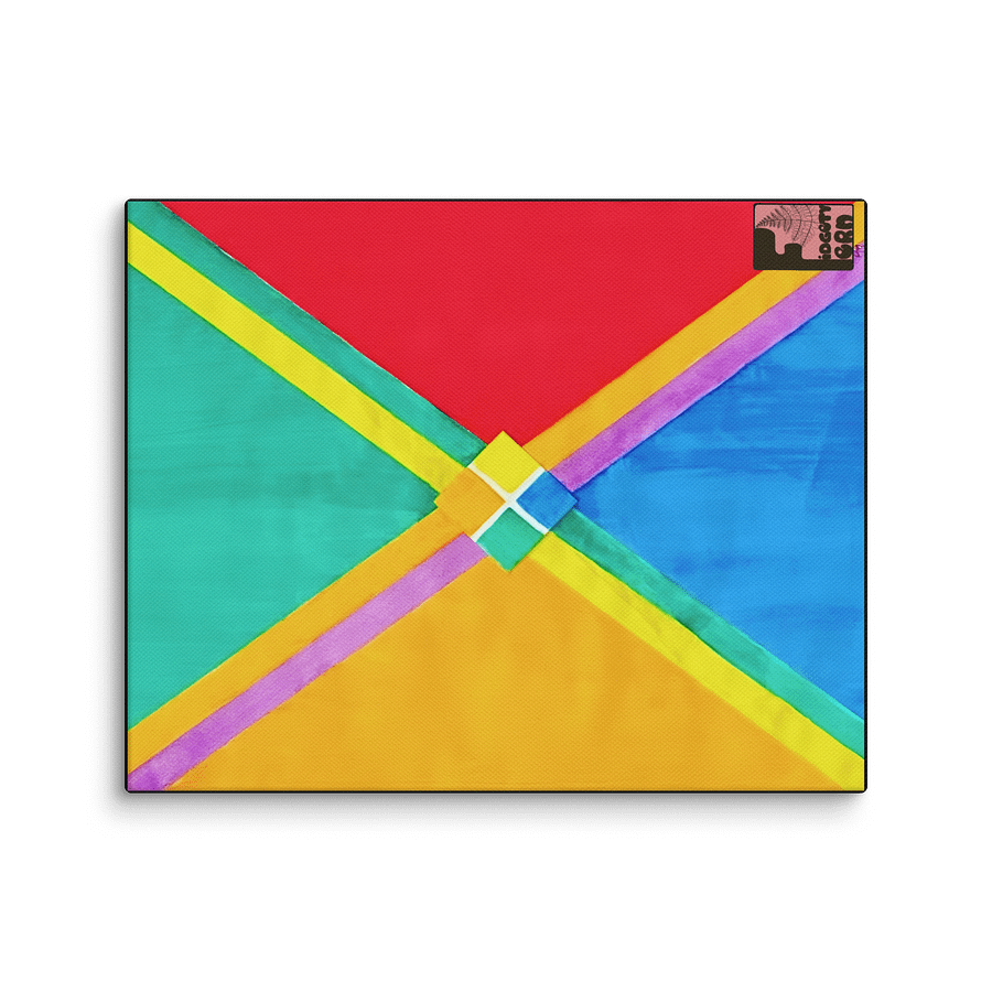 "Color Theory Study in Gauche 2020" Canvas Print product image (1)