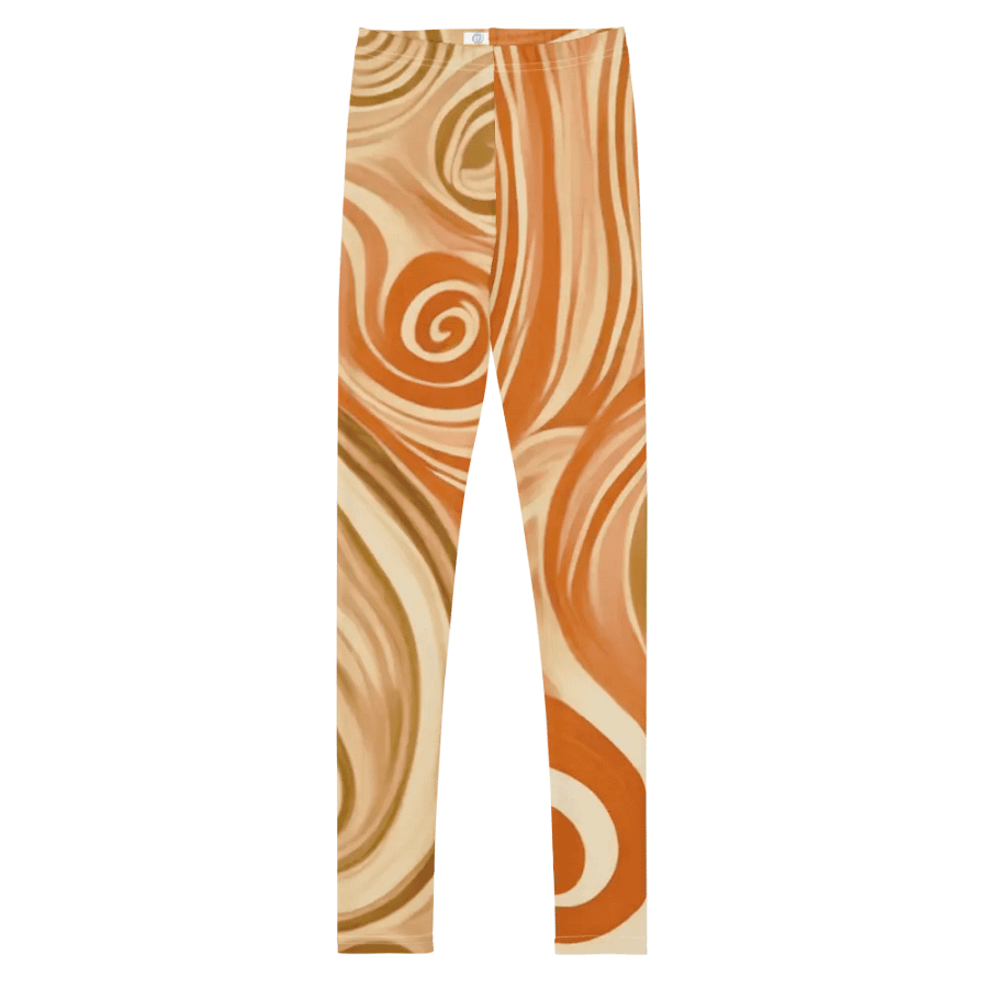 Funky Latte Liquid Tie-Dye Youth Leggings product image (7)