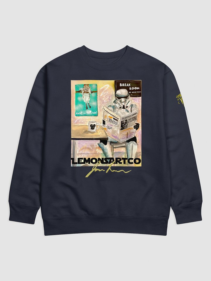 Stormtrooper Taking a Break in the Office Break Room Tee product image (2)