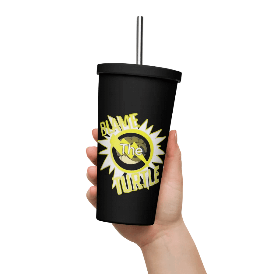 Blame the turtle! Straw Cup product image (12)