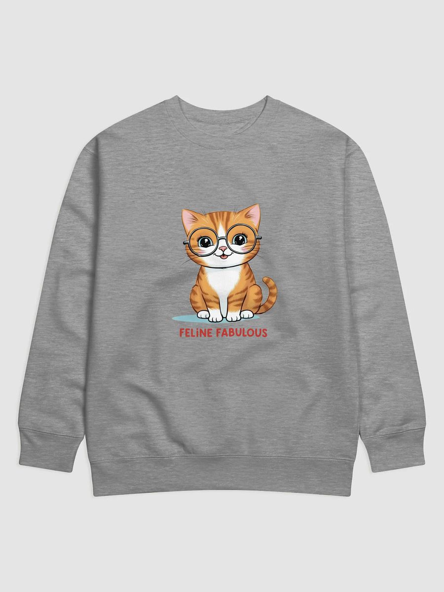 Feline Fabulous Cotton Sweatshirt product image (5)