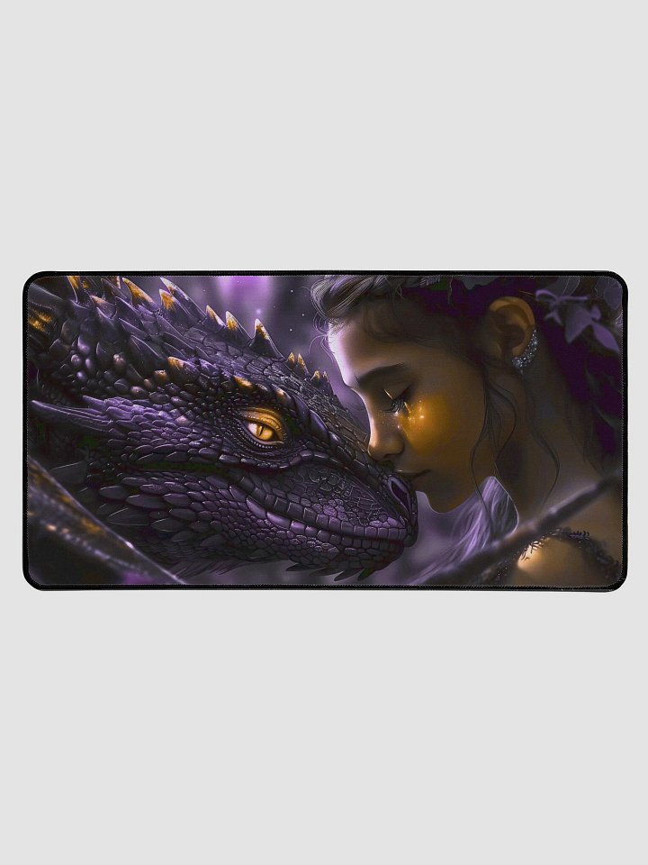 Purple Dragon Line Desk Mat product image (1)