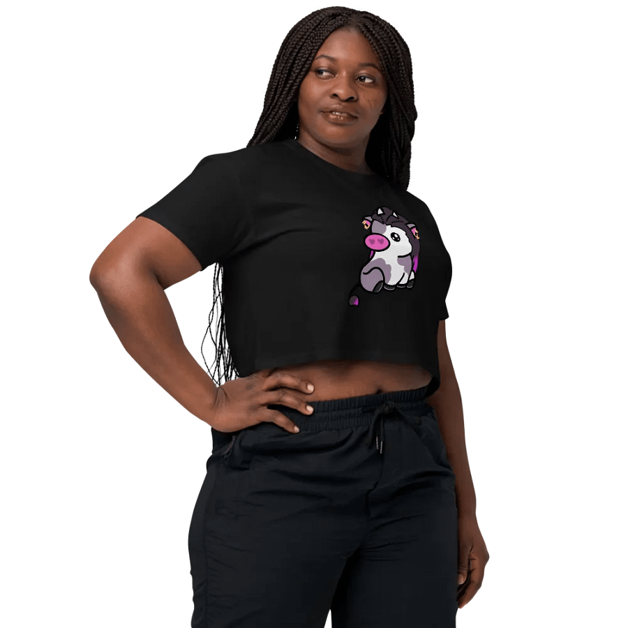 Reyna Cow (Front Only) Crop Top product image (22)