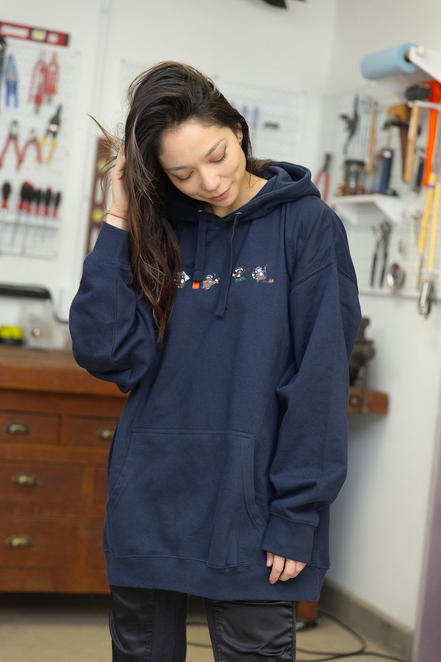 Trash Pandas & Tools Hoodie product image (1)