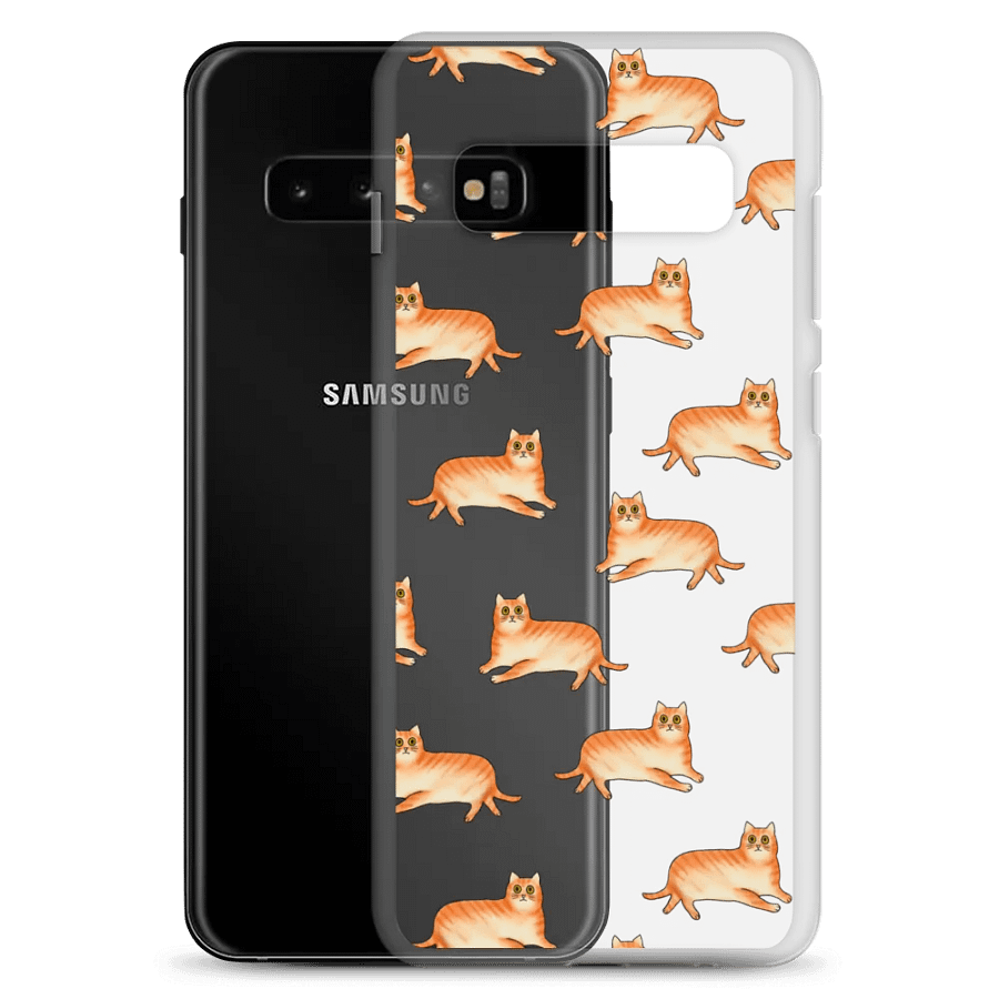 Fat Cat - Clear Case For Samsung product image (20)