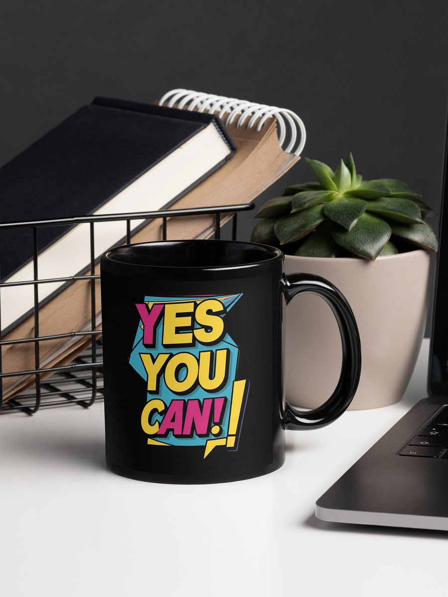Life Is Too Short To Take Yourself Seriously Black Glossy Mug product image (4)
