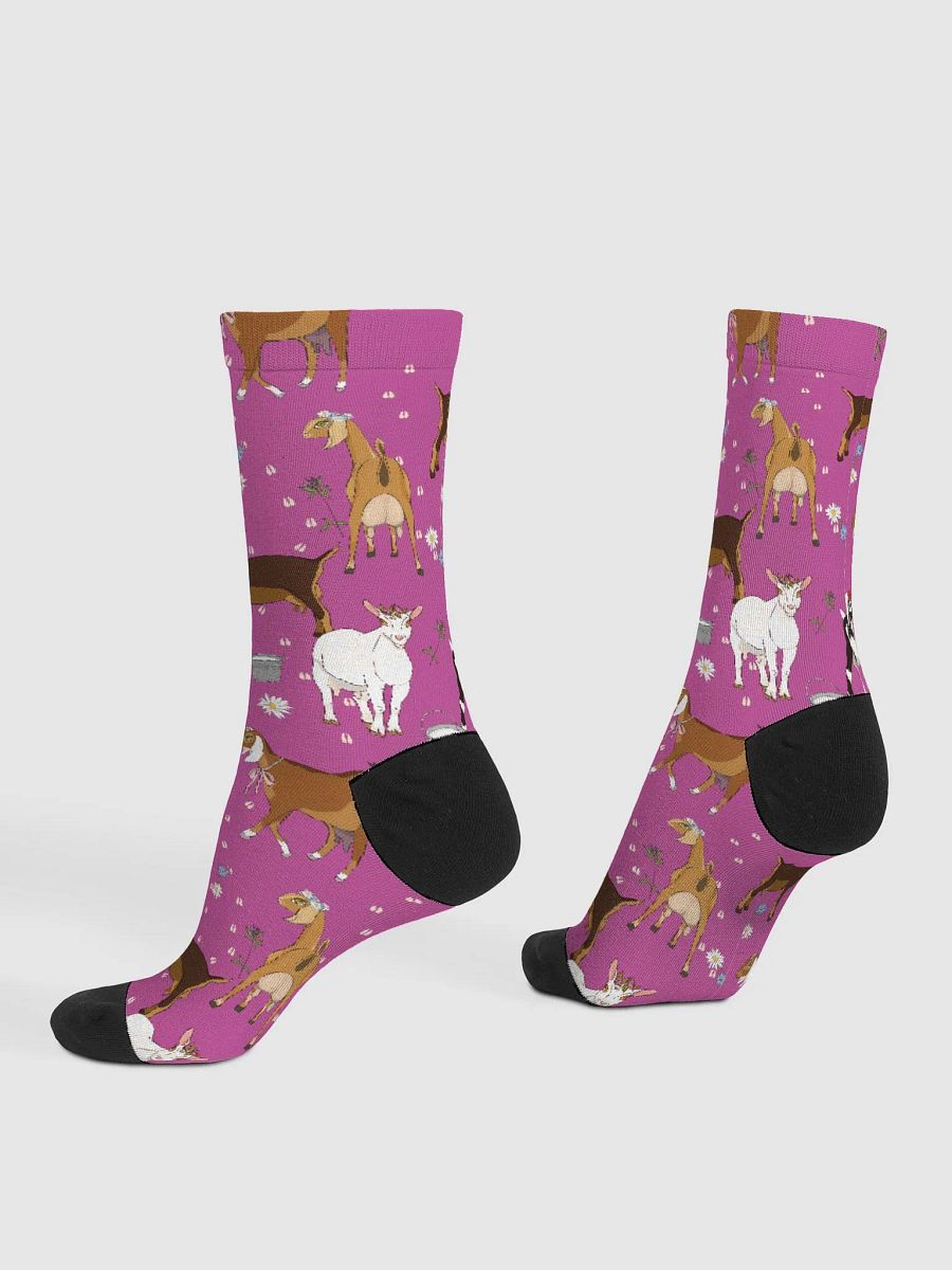 Cute Dairy Goat Socks product image (4)