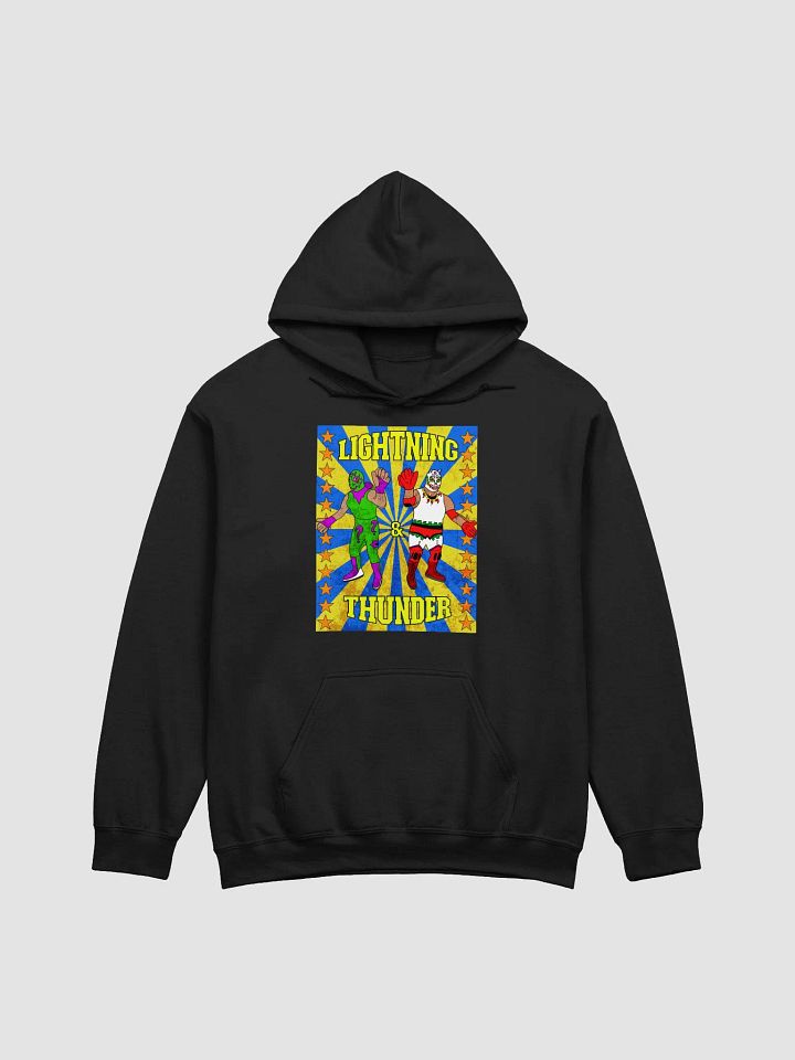 Lightning & Thunder Lucha Figures Hoodie product image (7)