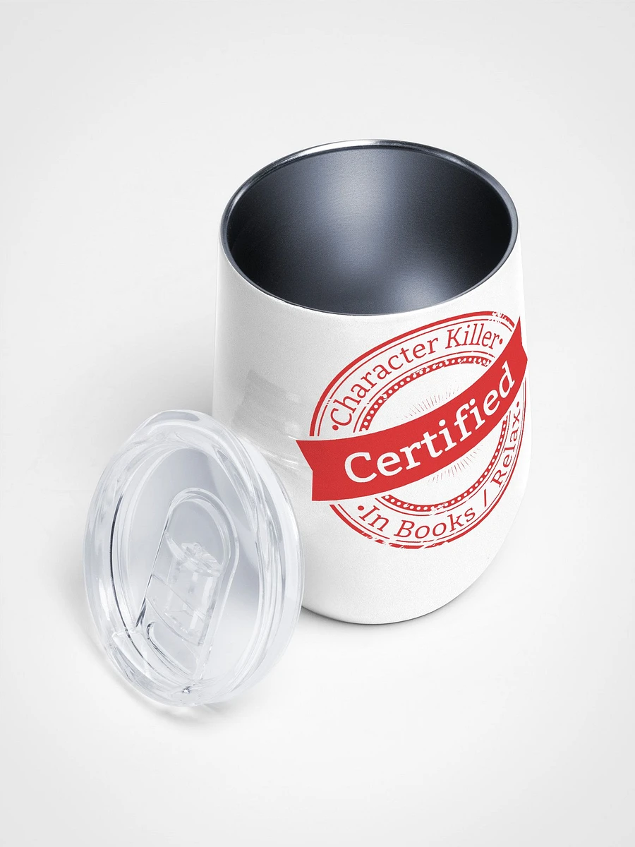 Certified Character Killer Wine Tumbler product image (3)