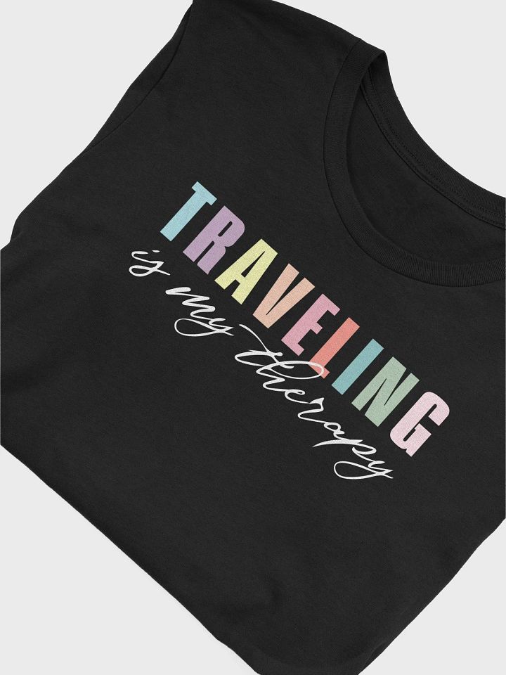 Traveling Is My Therapy Graphic T-Shirt product image (2)