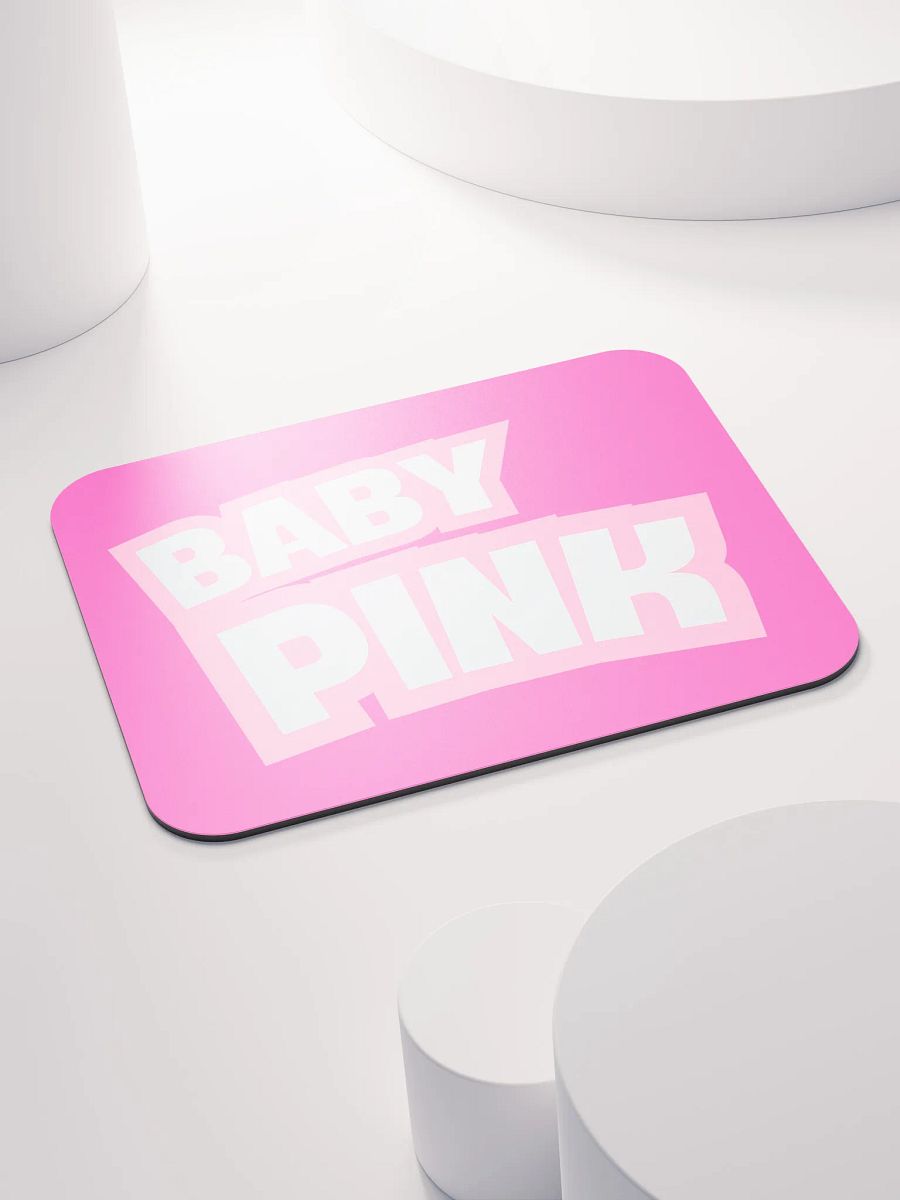 Baby Pink Mouse Pad product image (5)
