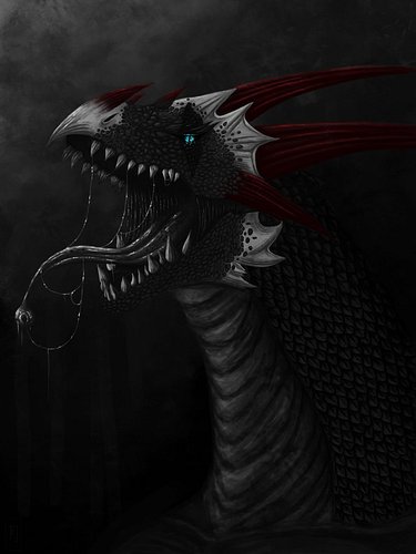 Is that a clown dragon!!?? Finally managed to finish this to where i like it🐉🤡 
.
.
.
.
#art #artist #dragon #dragonart #clow...
