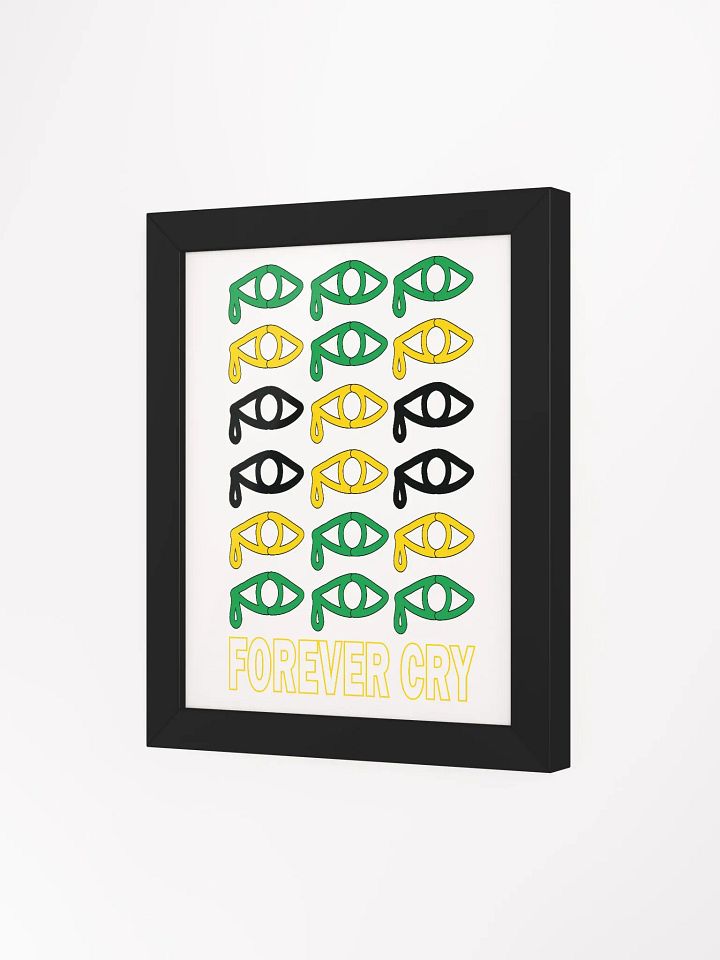 Jamaica - Forever Cry - Framed High-Quality Matte Poster product image (1)