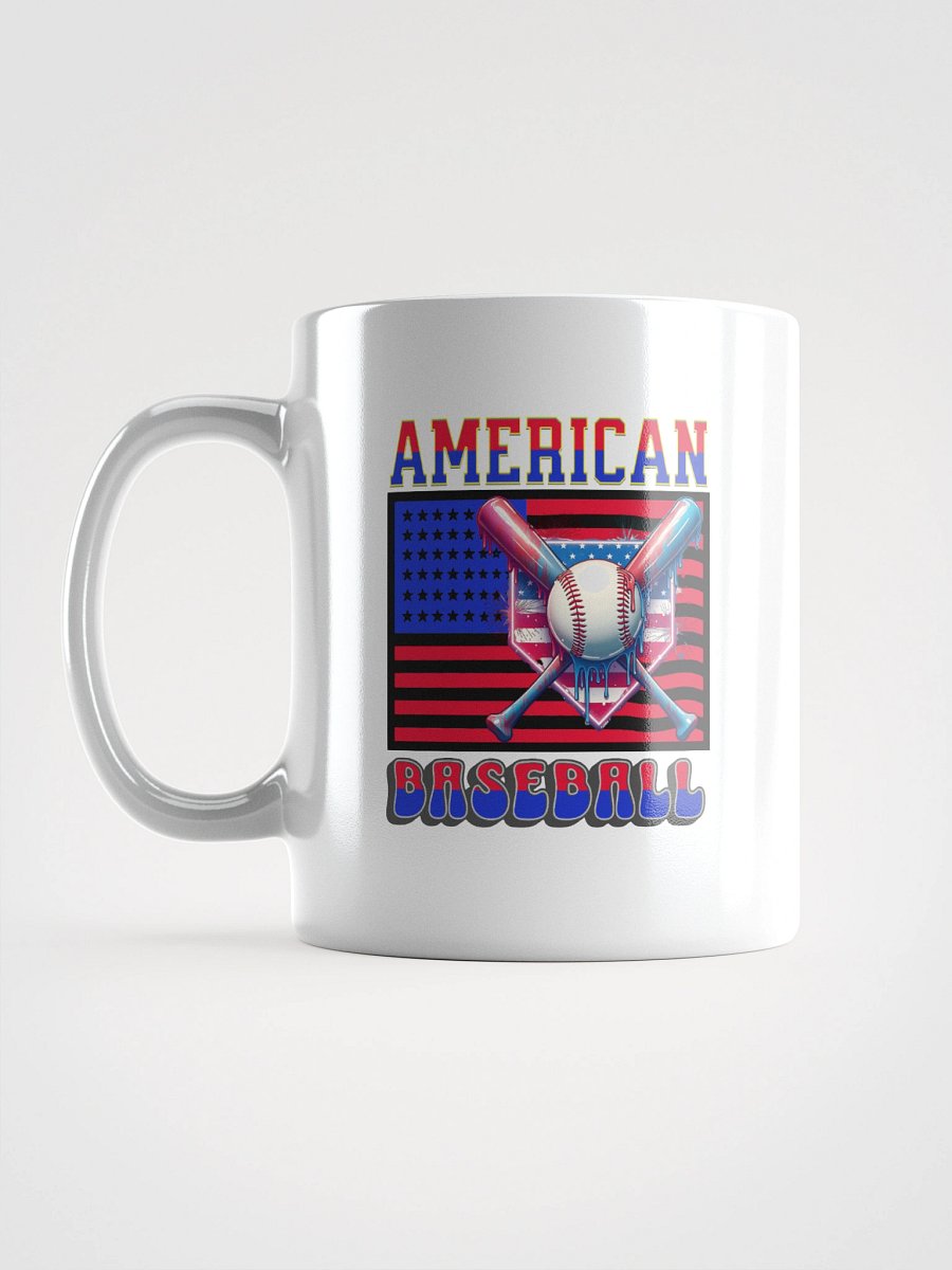 American Baseball Flag Mug product image (2)