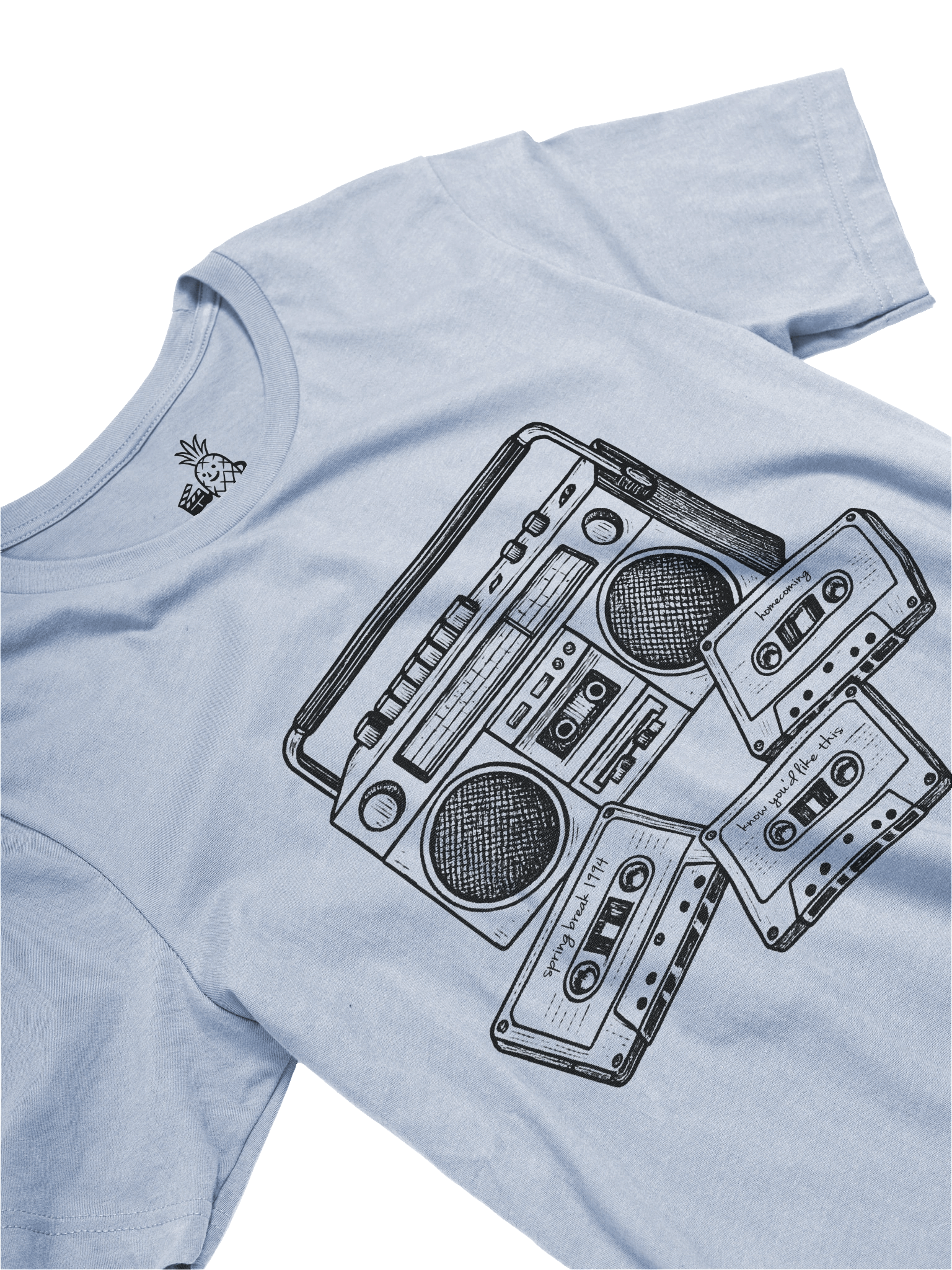 Cassette Mixtapes and Radio Unisex T-Shirt product image (32)