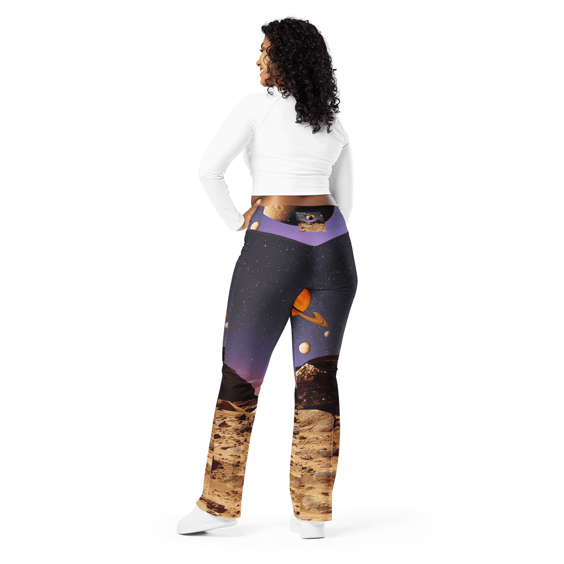 'Floating' Flare Leggings product image (3)