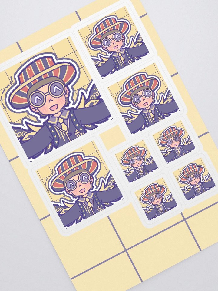 HatKid sticker sheet! product image (1)