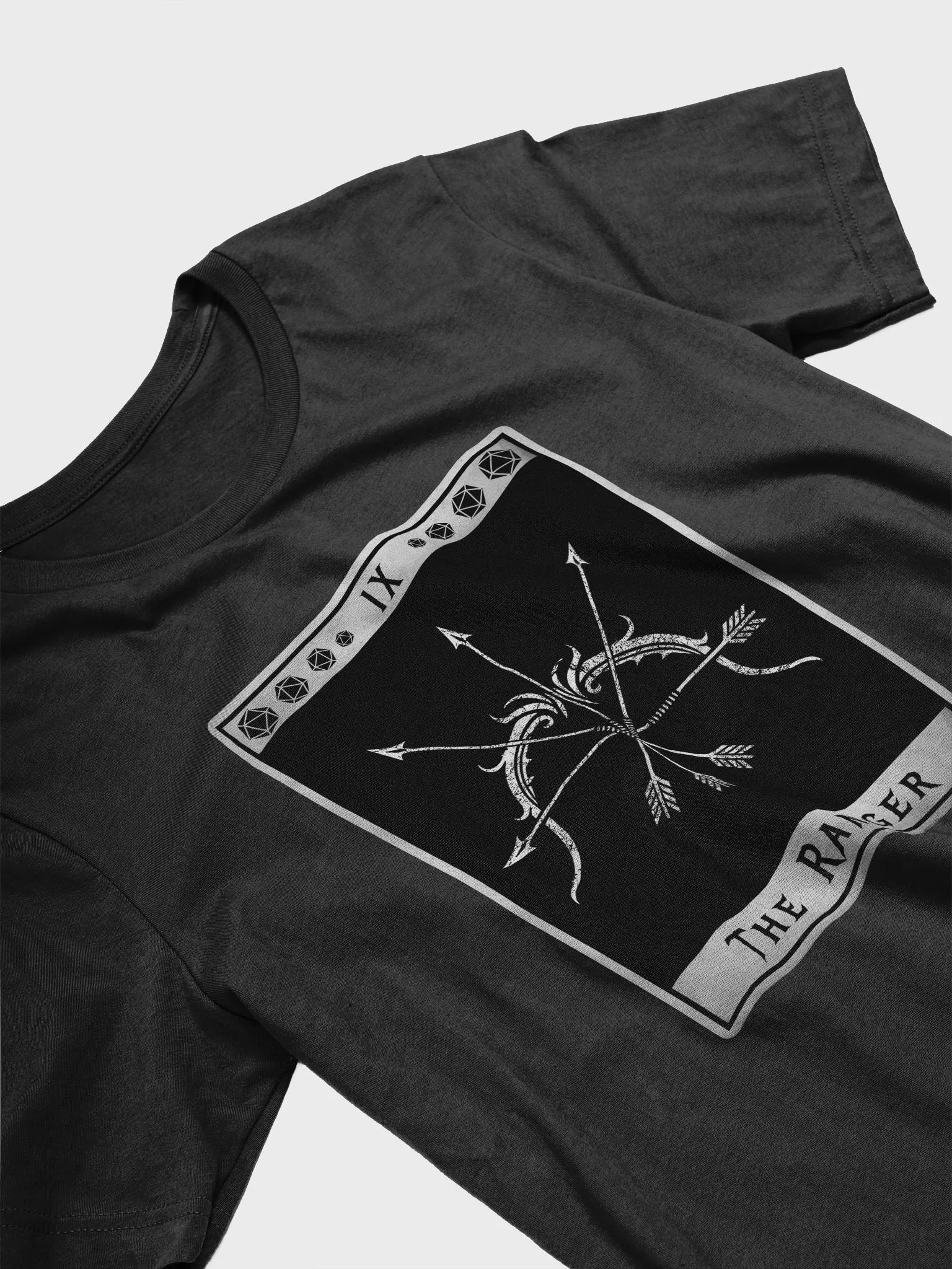 Ranger Shirt, Grunge Tarot-Inspired Roleplaying Class Symbol Tee product image (23)