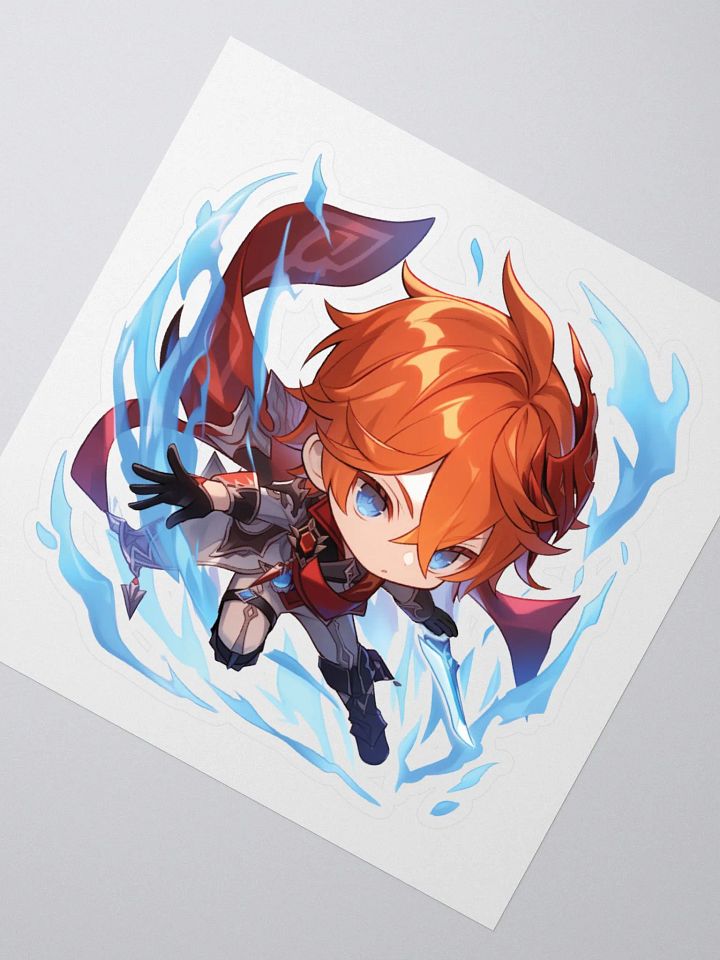 Childe Genshin Impact Vinyl Sticker product image (2)