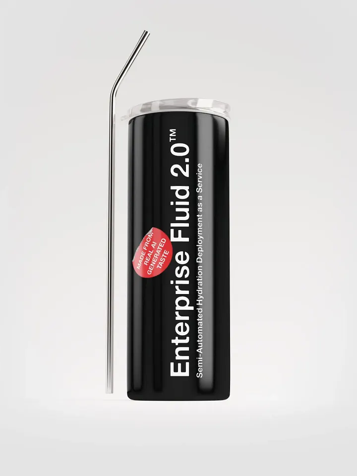 Enterprise Fluid 2.0 - Stainless Steel Tumbler (Black) product image (1)