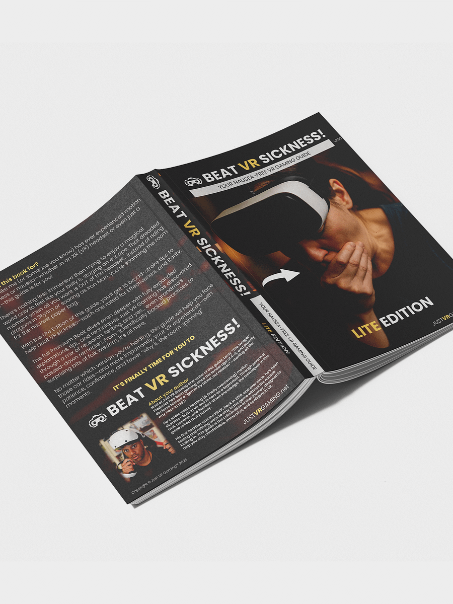 Beat VR Sickness - Lite Edition | Your Nausea-Free Guide PDF product image (3)